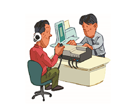 2.フィッティングのための聴力測定／明瞭度測定